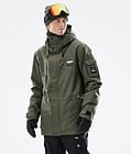 Dope Adept 2021 Snowboardjacka Herr Olive Green, Bild 1 av 11