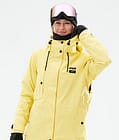 Dope Adept W 2021 Snowboardjacka Dam Faded Yellow, Bild 3 av 11