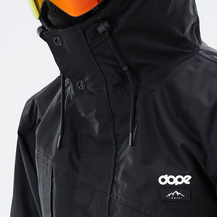 Dope Drawstring Hood/Waist Reservdelar Black/Black Tip, Bild 2 av 2