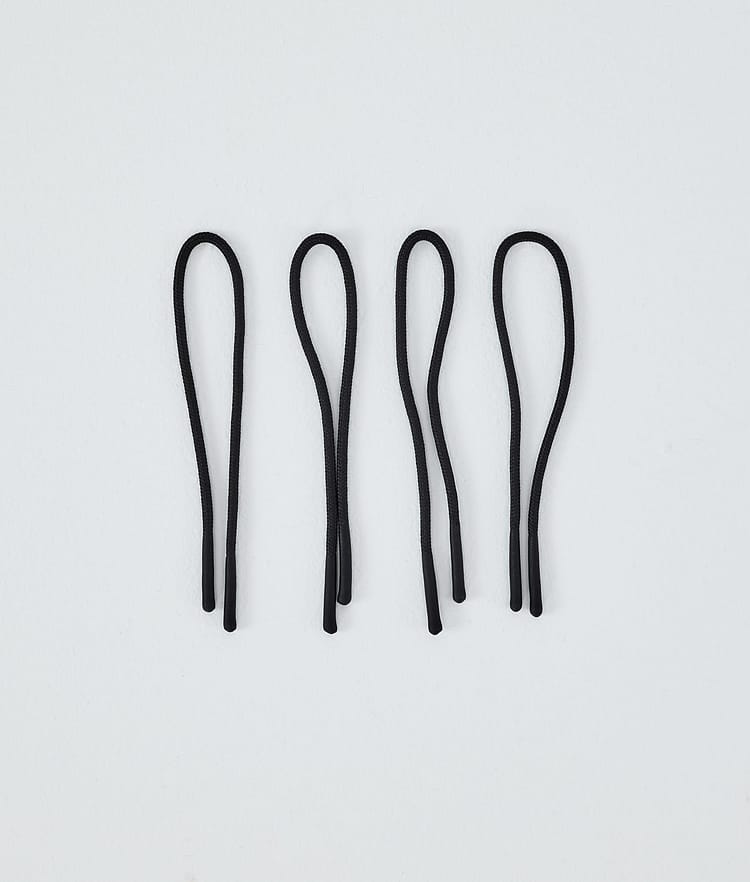 Dope Round Zip Puller String Reservdelar Black/Black Tip, Bild 1 av 2