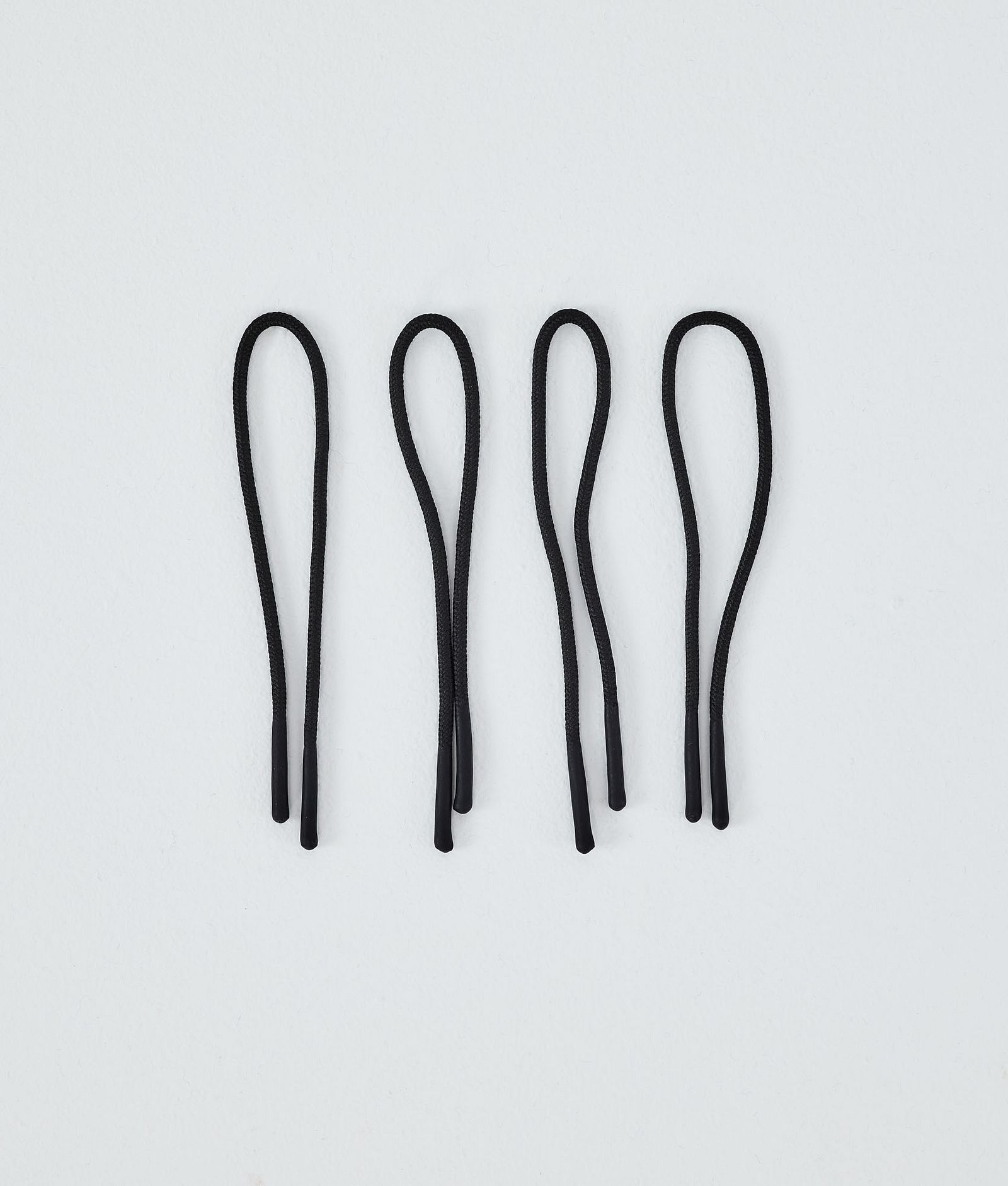 Dope Round Zip Puller String Reservdelar Black/Black Tip, Bild 1 av 2