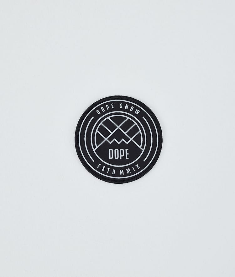 Dope Round Patch Dope Reservdelar Black/White Logo, Bild 1 av 1