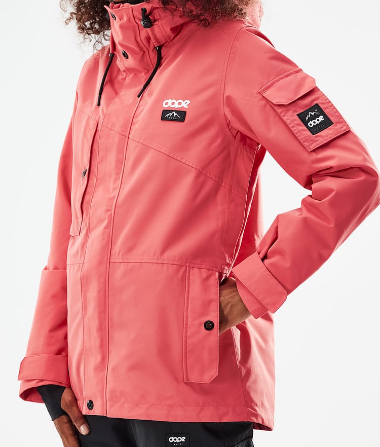 Dope Adept W 2021 Snowboardjacka Dam Coral, Bild 9 av 11