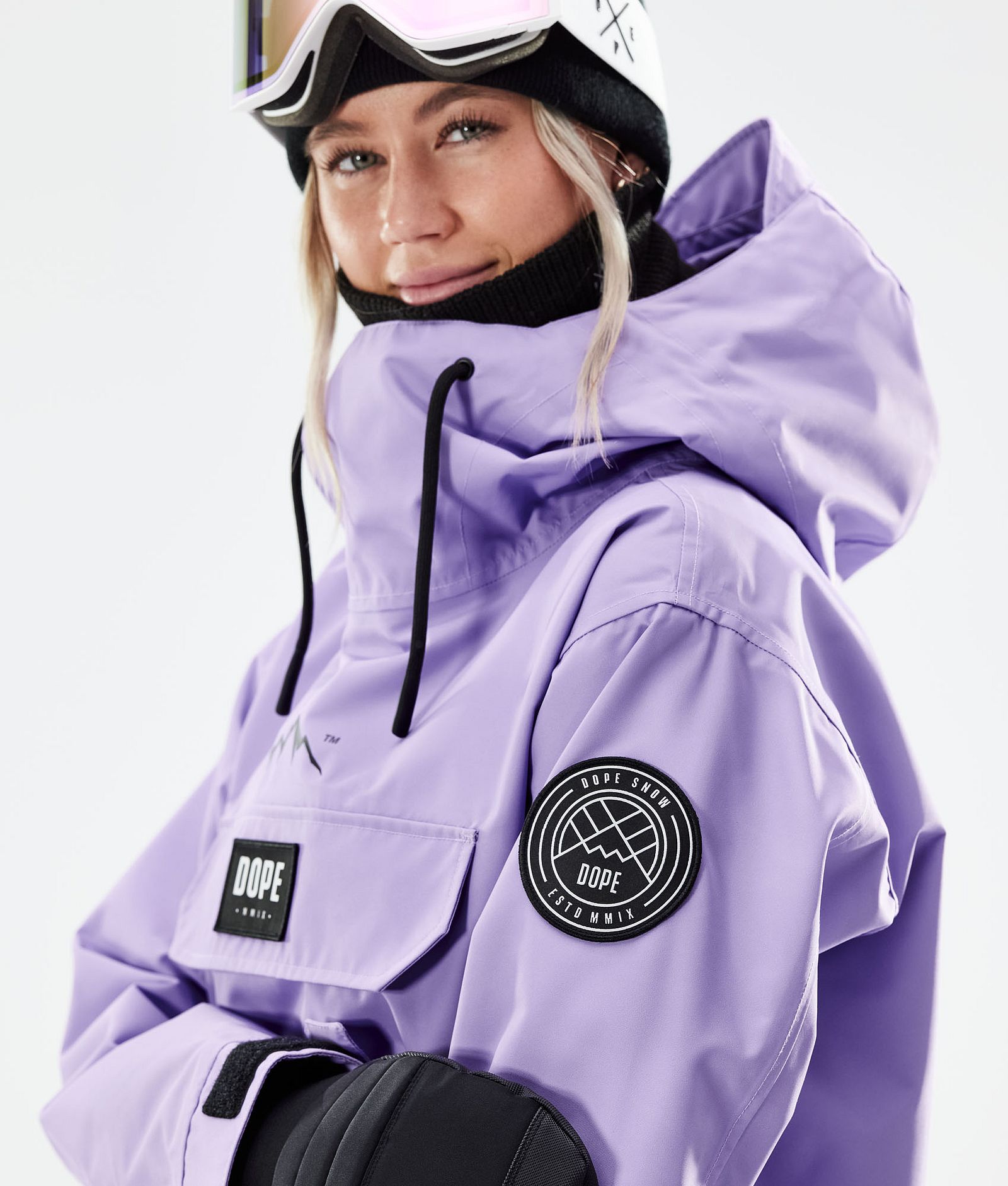 Dope Blizzard W 2021 Snowboardjacka Dam Faded Violet, Bild 3 av 11