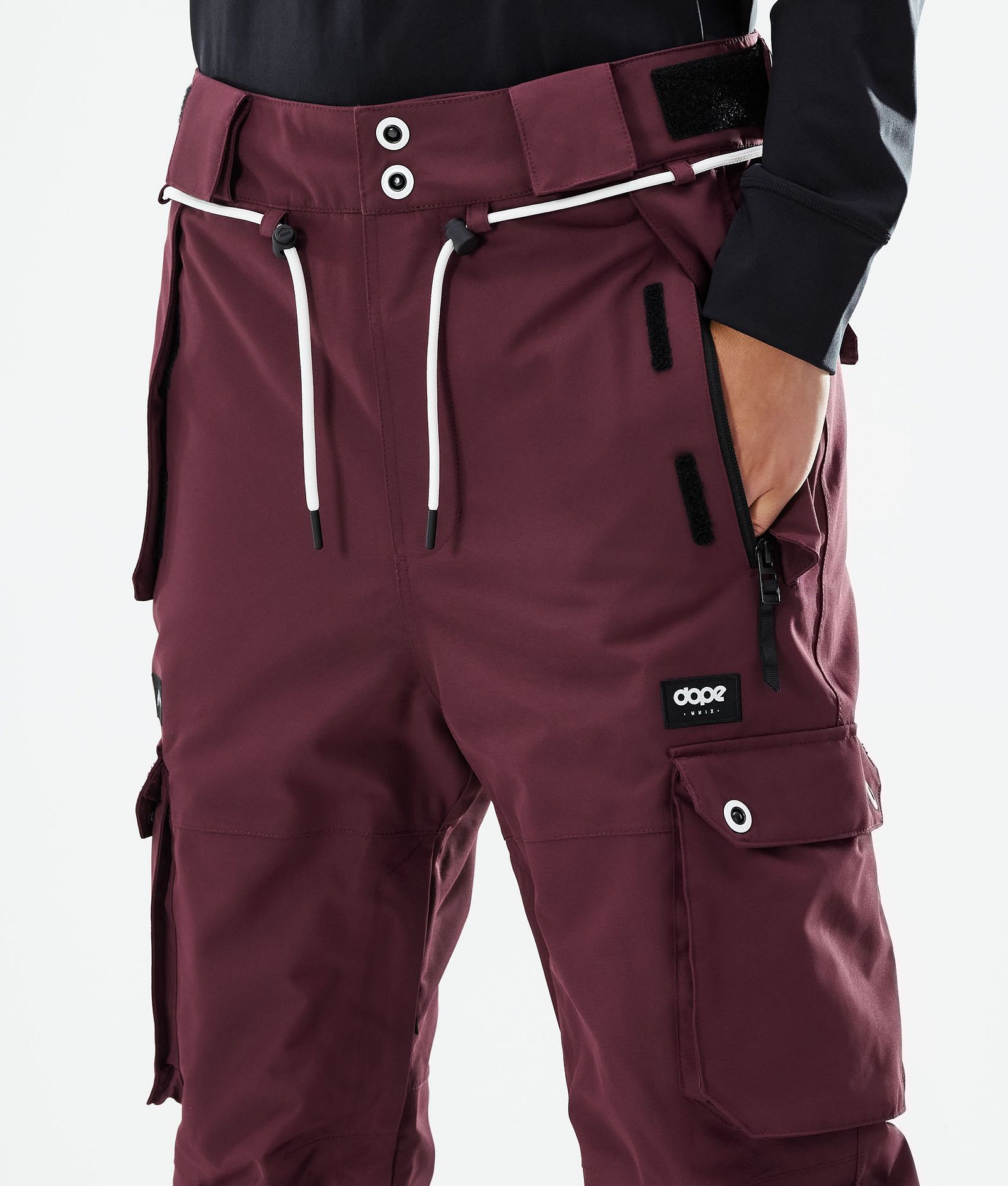 Dope Iconic W 2021 Snowboardbyxa Dam Burgundy, Bild 4 av 6