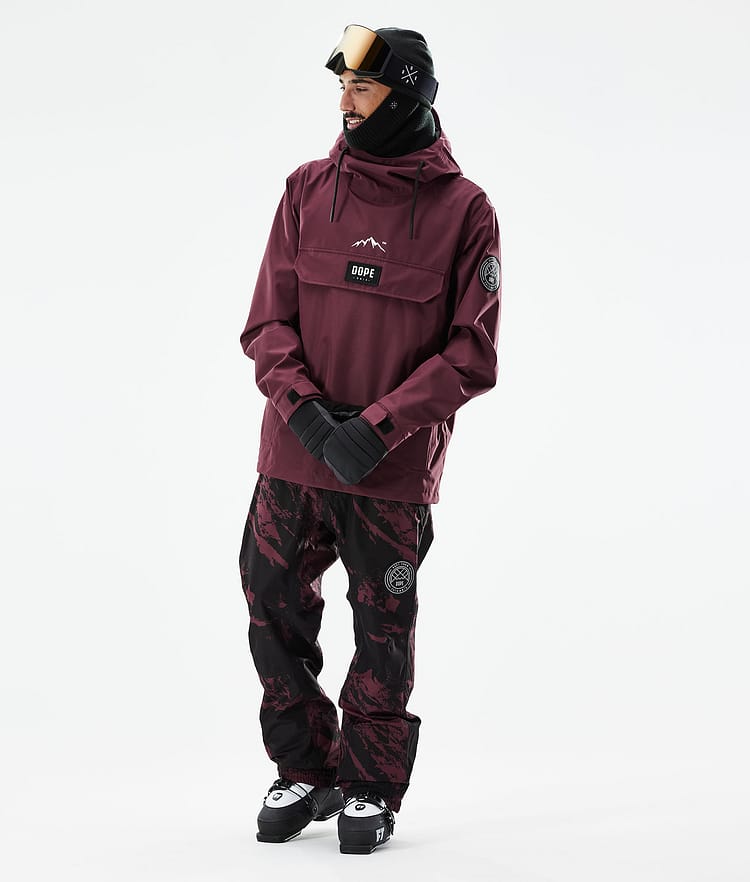 Dope Blizzard 2021 Skidjacka Herr Burgundy, Bild 3 av 9