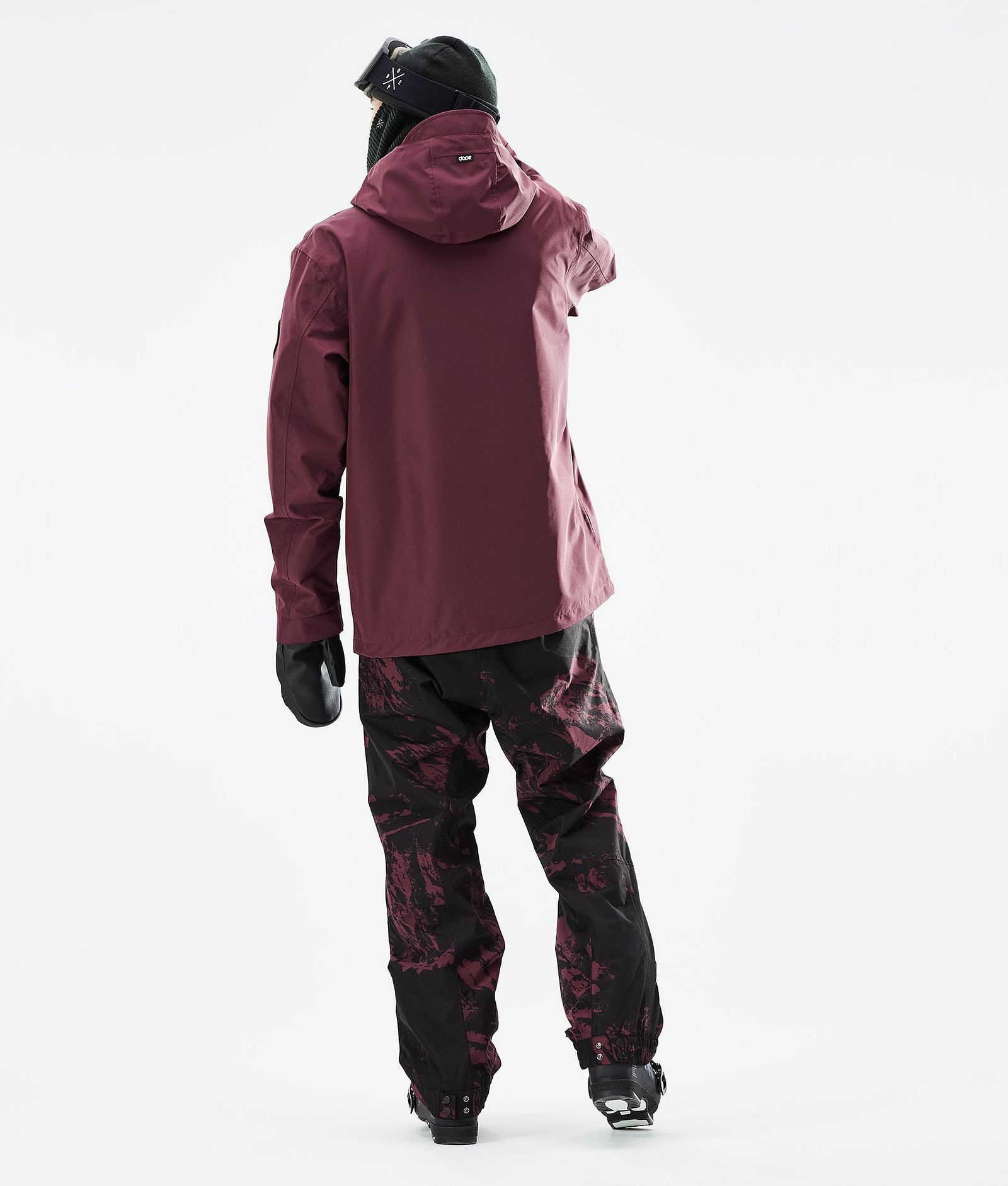 Dope Blizzard 2021 Skidjacka Herr Burgundy, Bild 5 av 9