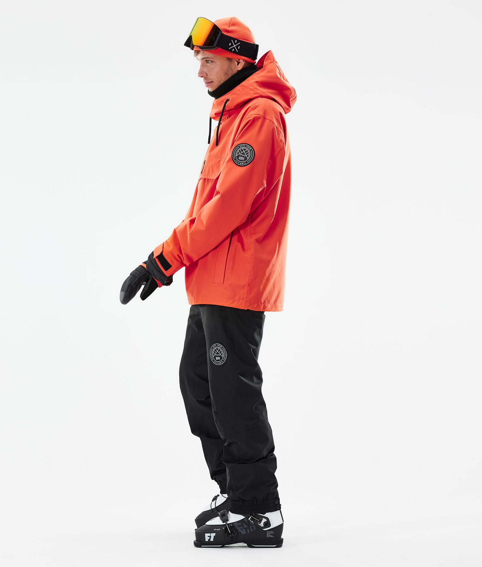 Dope Blizzard 2021 Skidjacka Herr Orange, Bild 5 av 10