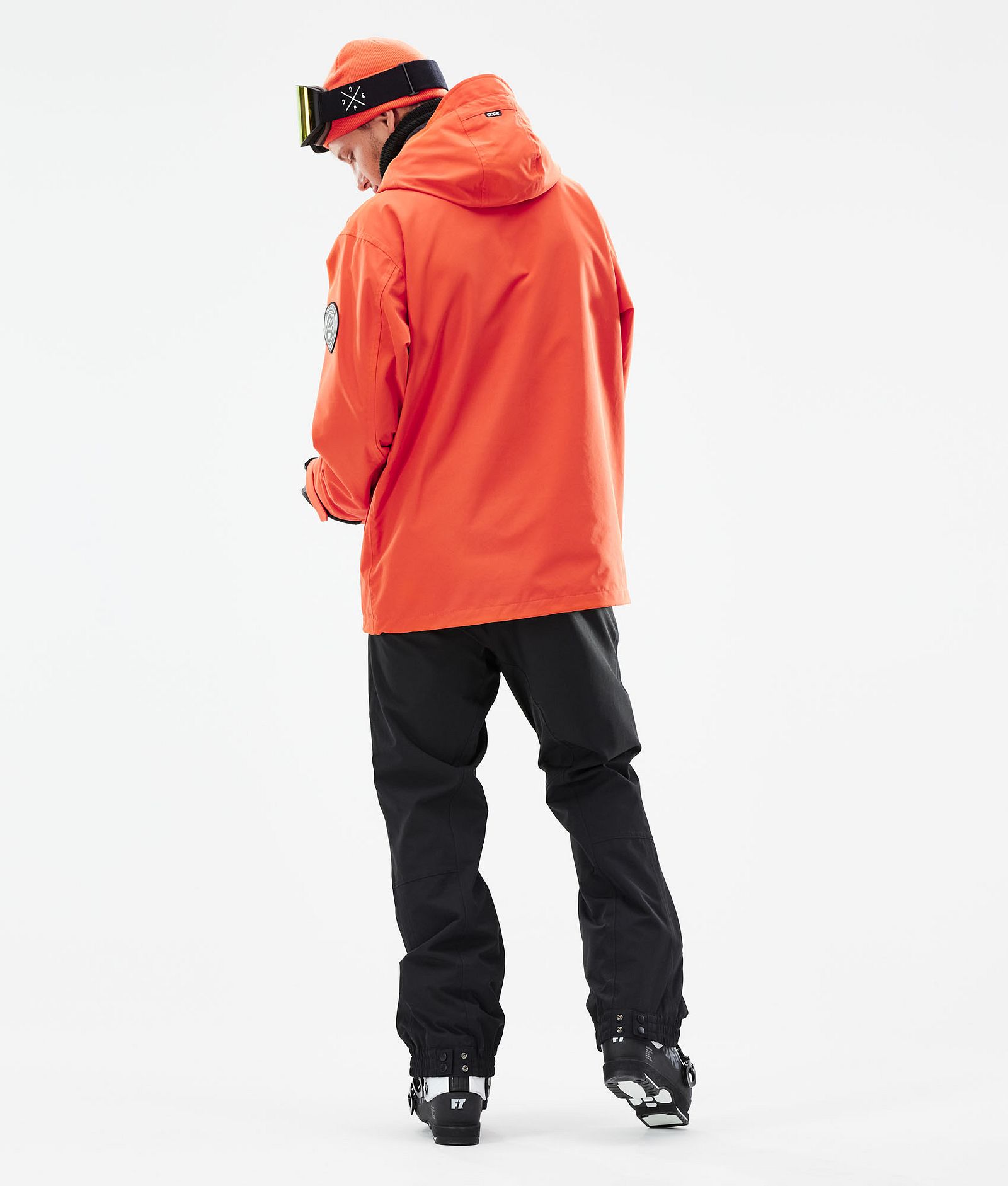 Dope Blizzard 2021 Skidjacka Herr Orange, Bild 6 av 10