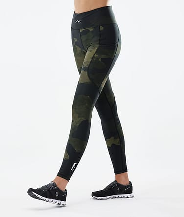 Dope Lofty Tech 2022 Leggings Dam Green Camo