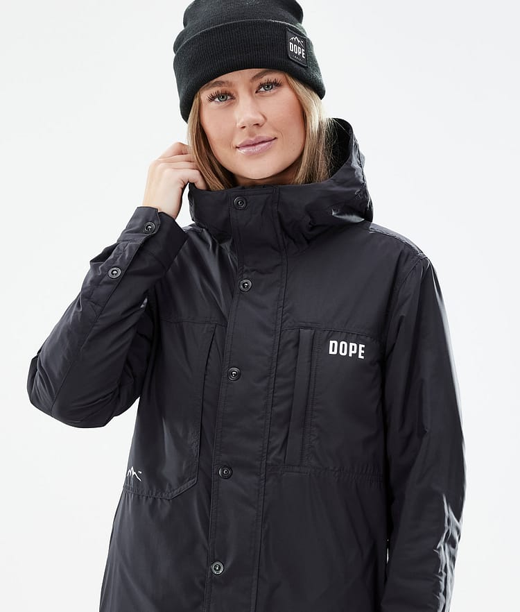 Dope Insulated W Mellanlagersjacka Outdoor Dam Black, Bild 2 av 10