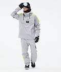 Dope Blizzard LE Snowboardjacka Herr Limited Edition Stripe Light Grey, Bild 3 av 9