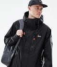 Dope Blizzard Light Full Zip Outdoor Jacka Herr Black, Bild 2 av 9