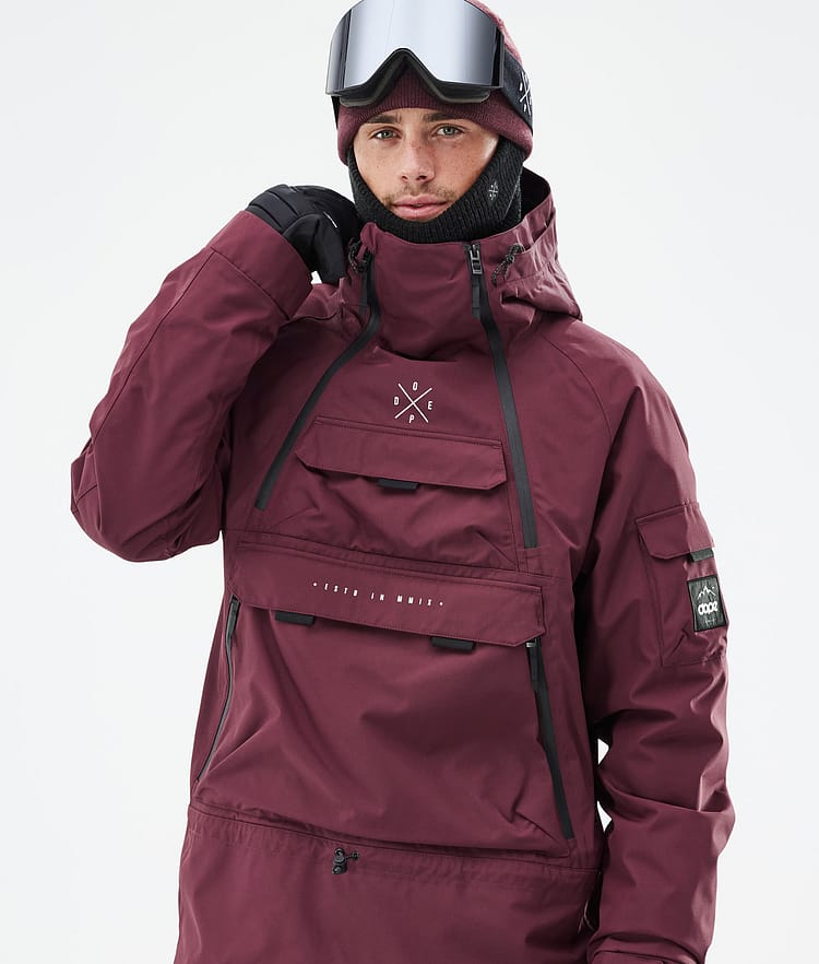 Dope Akin Snowboardjacka Herr Burgundy, Bild 2 av 9