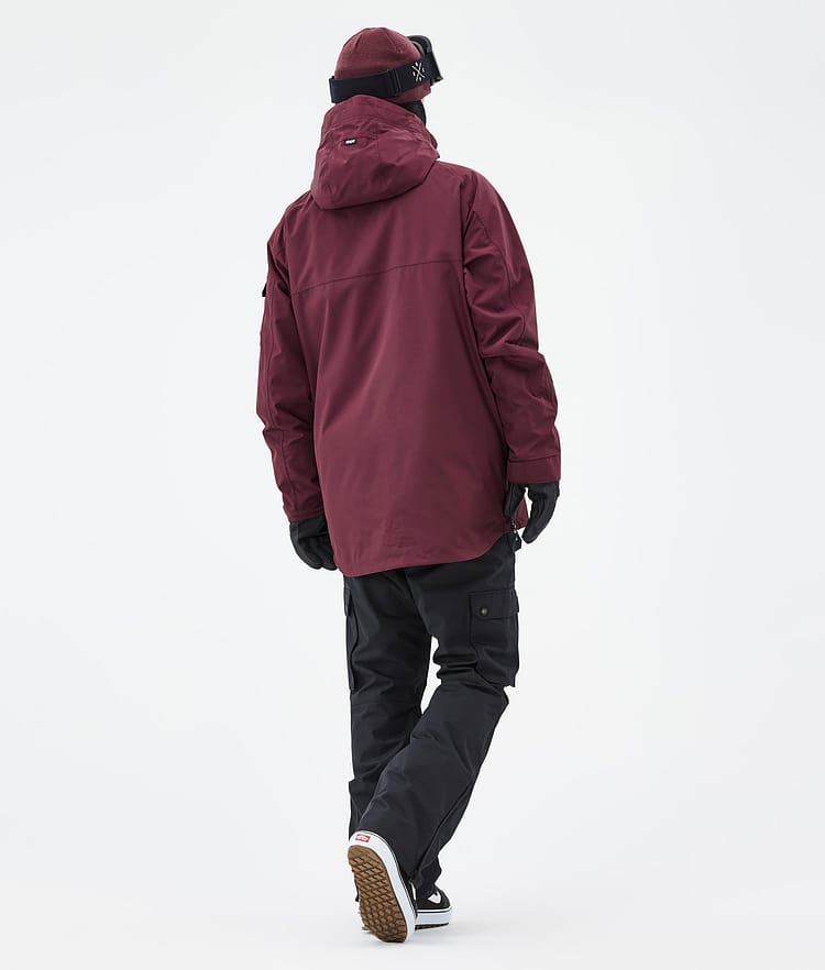 Dope Akin Snowboardjacka Herr Burgundy, Bild 5 av 9