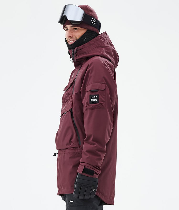 Dope Akin Snowboardjacka Herr Burgundy, Bild 6 av 9