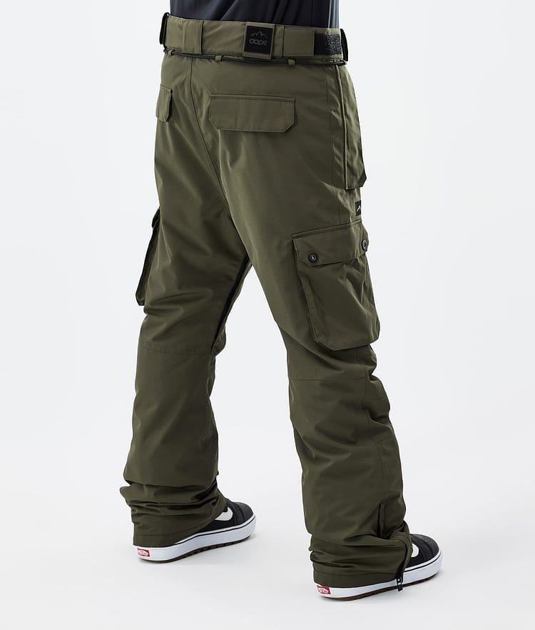 Dope Iconic Snowboardbyxa Herr Olive Green, Bild 4 av 7