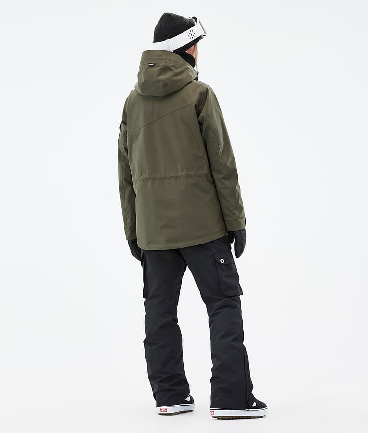 Dope Adept W Snowboardjacka Dam Olive Green, Bild 5 av 10