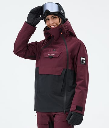 Montec Doom W Snowboardjacka Dam Burgundy/Black