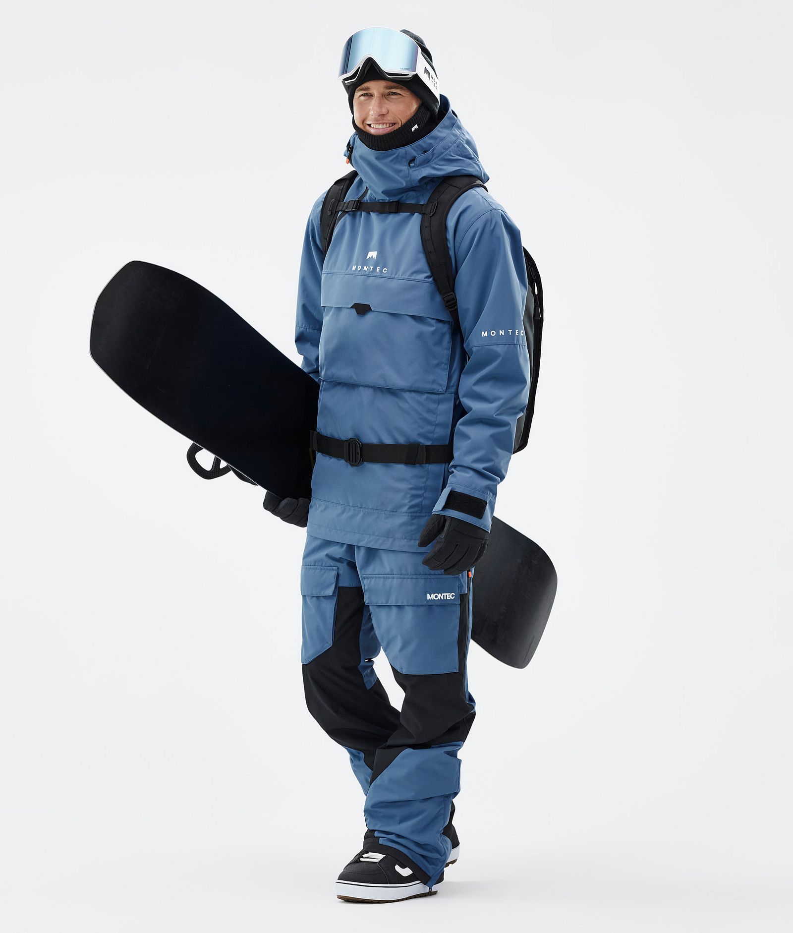 Montec Dune Snowboardjacka Herr Blue Steel, Bild 3 av 9