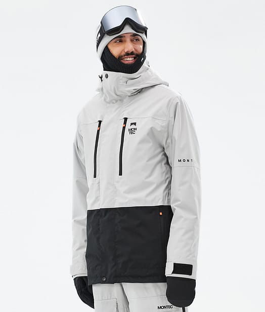 Montec Fawk Snowboardjacka Herr Light Grey/Black