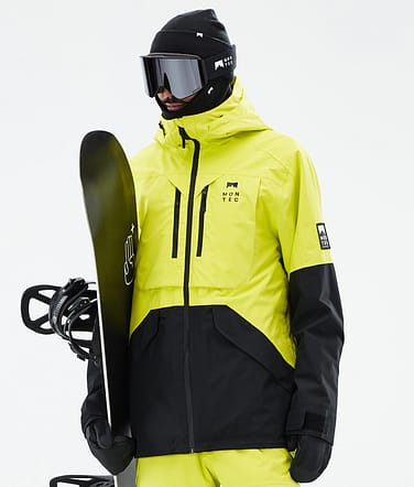 Montec Arch Snowboardjacka Man Bright Yellow/Black Renewed