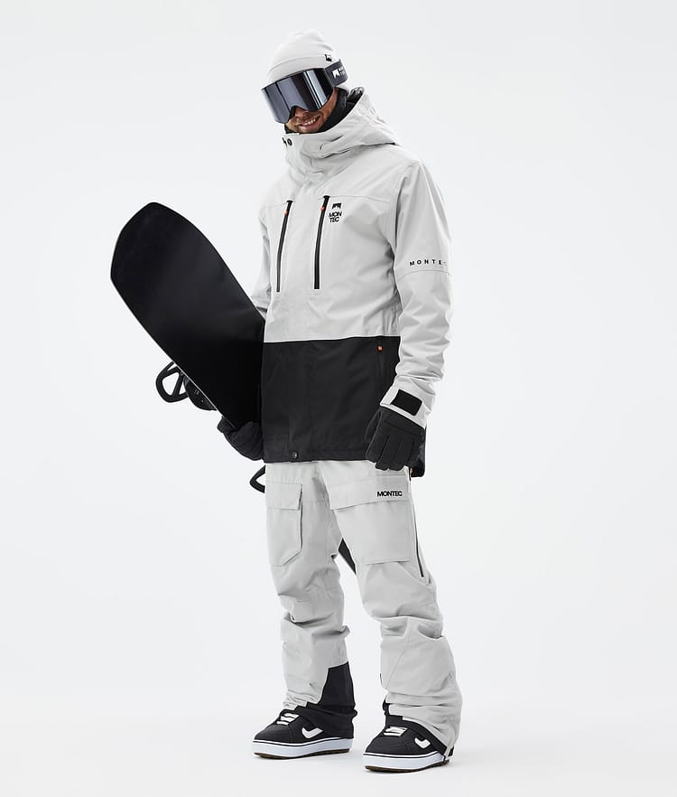 Montec Fawk Snowboardbyxa Herr Light Grey, Bild 2 av 7