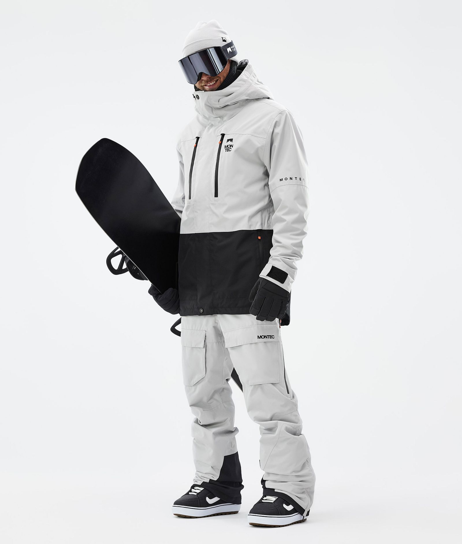 Montec Fawk Snowboardbyxa Herr Light Grey, Bild 2 av 7