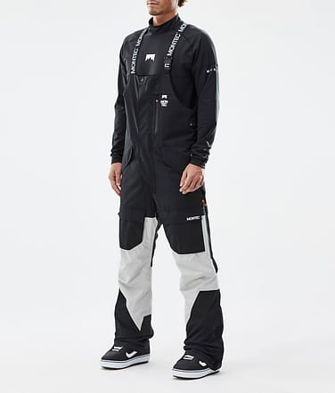 Montec Fawk Snowboardbyxa Man Black/Light Grey