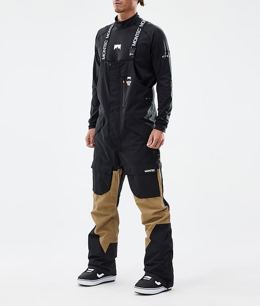 Montec Fawk Snowboardbyxa Herr Black/Gold