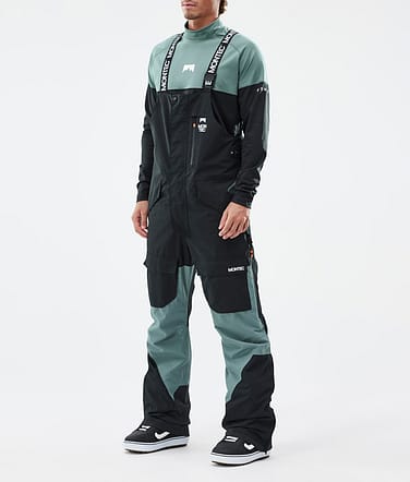 Montec Fawk Snowboardbyxa Man Black/Atlantic