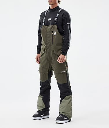 Montec Fawk Snowboardbyxa Man Olive Green/Black/Greenish