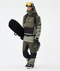 Montec Fawk Snowboardbyxa Herr Olive Green/Black/Greenish, Bild 2 av 7