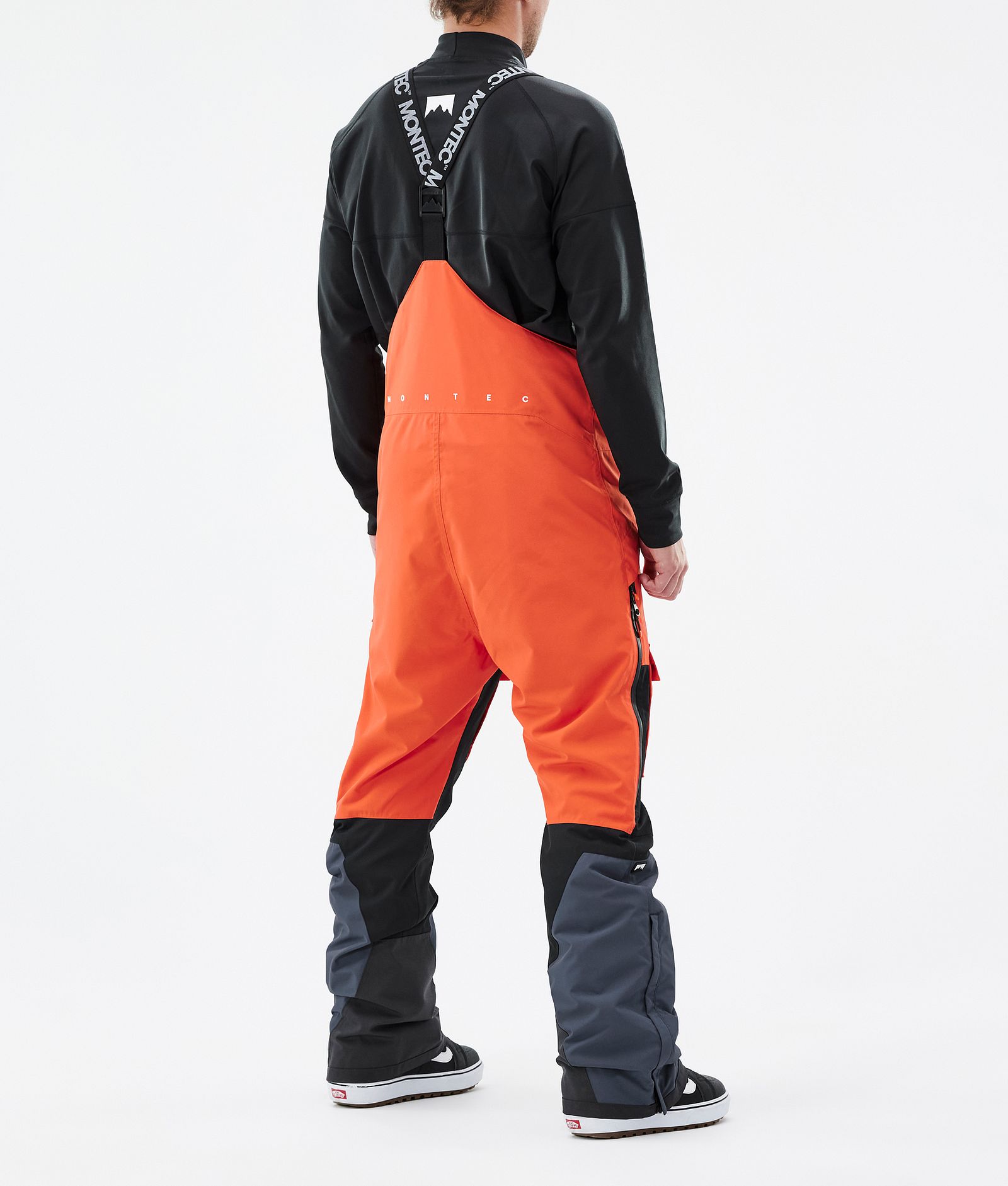 Montec Fawk Snowboardbyxa Herr Orange/Black/Metal Blue, Bild 3 av 6