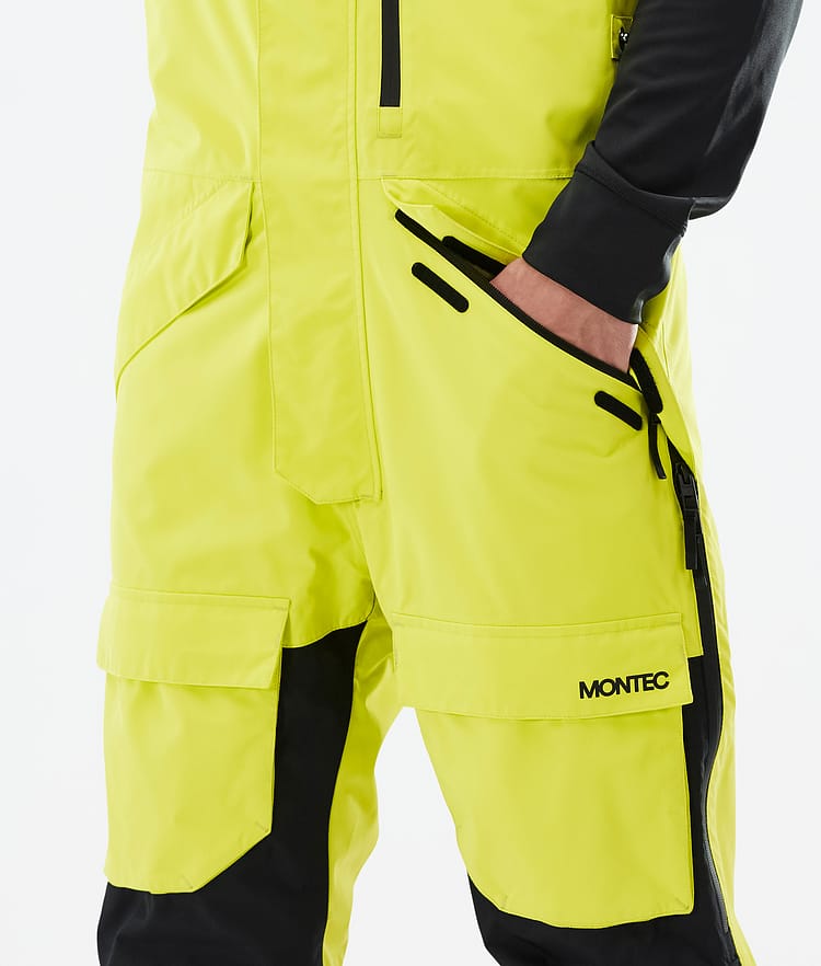 Montec Fawk Snowboardbyxa Herr Bright Yellow/Black/Phantom, Bild 4 av 6