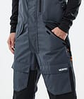 Montec Fawk Snowboardbyxa Herr Metal Blue/Black, Bild 5 av 7