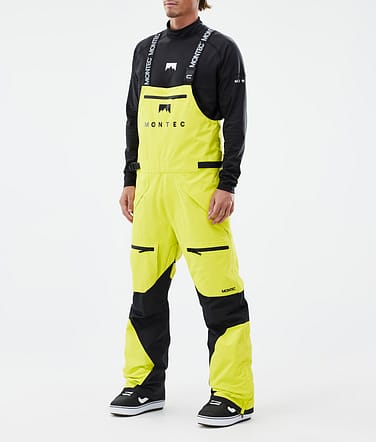 Montec Arch Snowboardbyxa Man Bright Yellow/Black