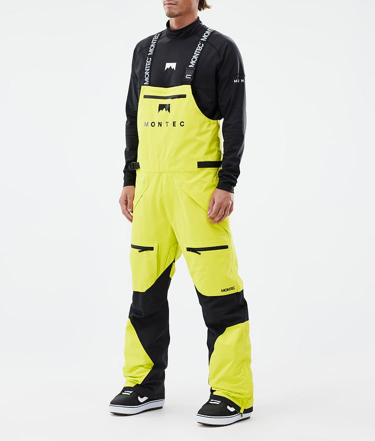 Montec Arch Snowboardbyxa Herr Bright Yellow/Black, Bild 1 av 7