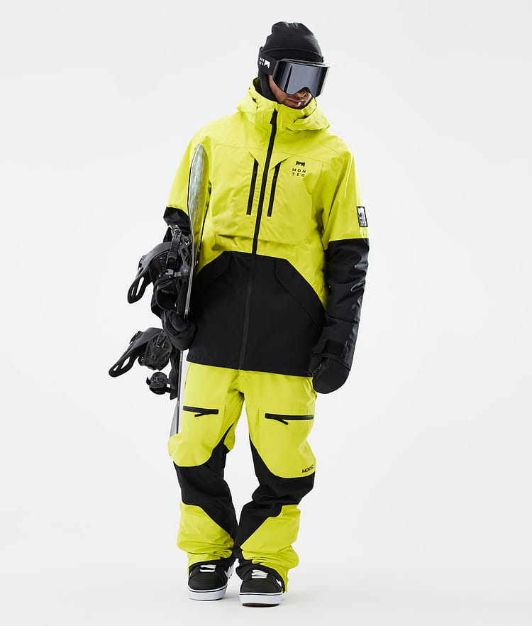 Montec Arch Snowboardbyxa Herr Bright Yellow/Black, Bild 2 av 7