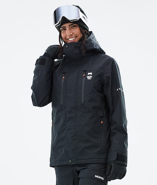 Montec Fawk W Snowboardjacka Dam Black