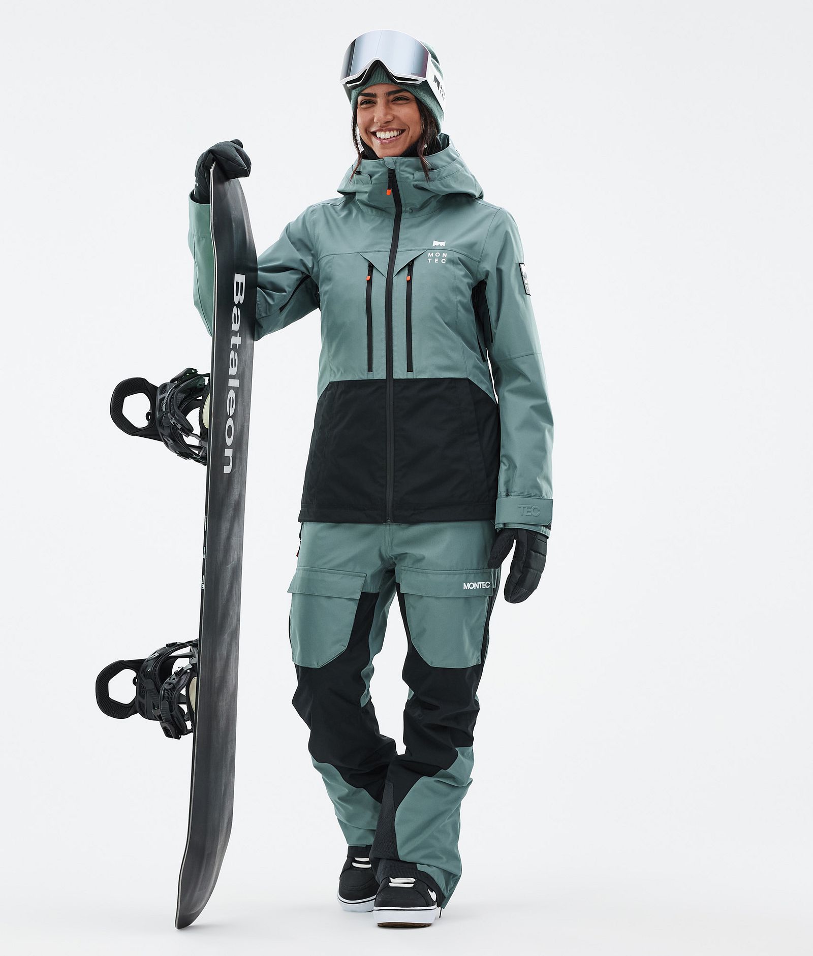 Montec Moss W Snowboardjacka Dam Atlantic/Black, Bild 3 av 10