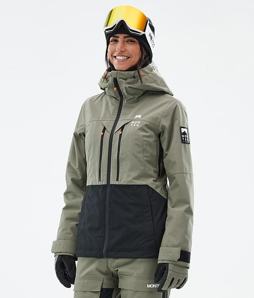 Montec Moss W Snowboardjacka Dam Greenish/Black