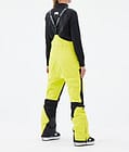 Montec Fawk W Snowboardbyxa Dam Bright Yellow/Black, Bild 3 av 6