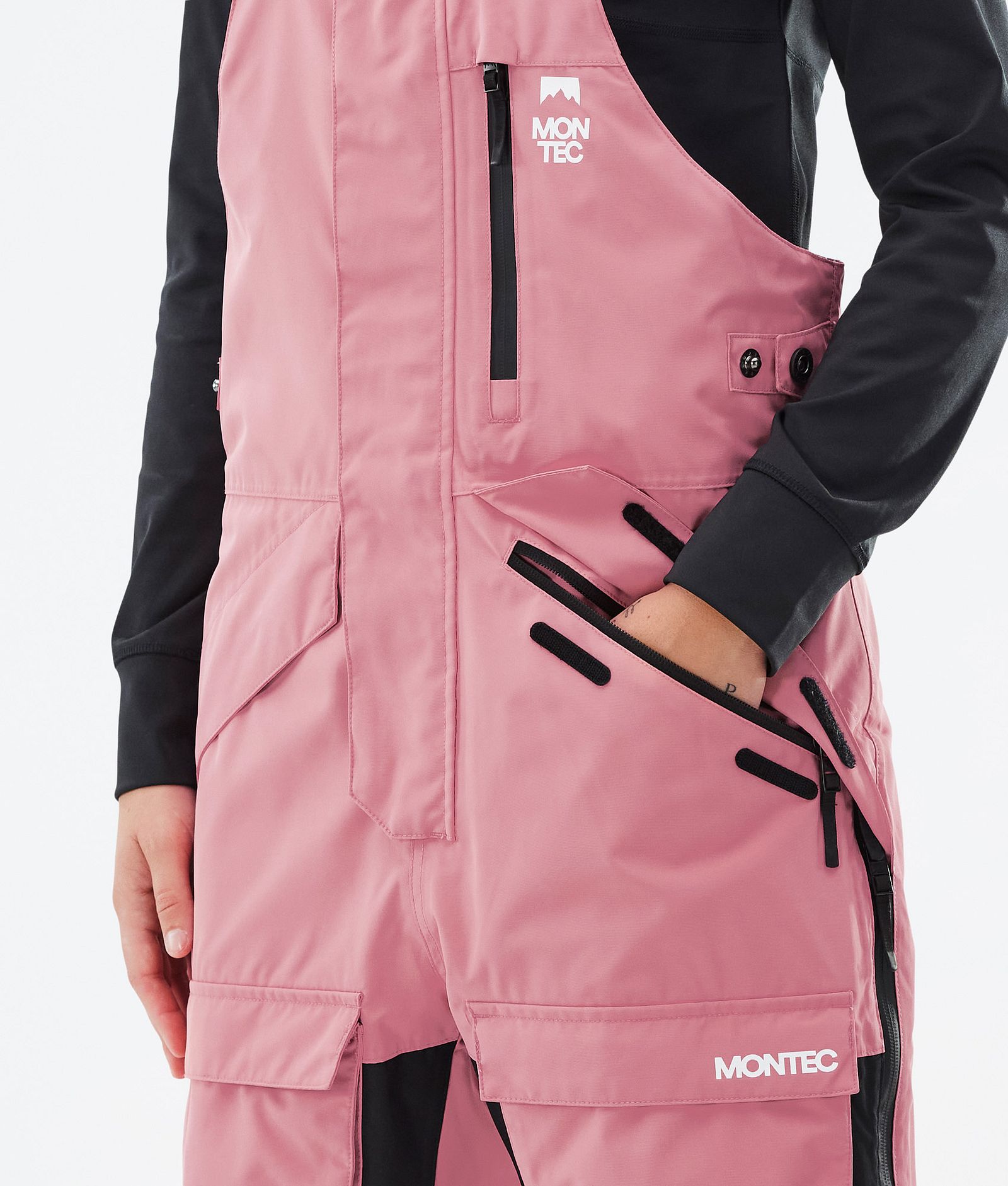 Montec Fawk W Snowboardbyxa Dam Pink/Black, Bild 4 av 7