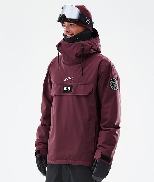 Dope Blizzard Snowboardjacka Herr Burgundy