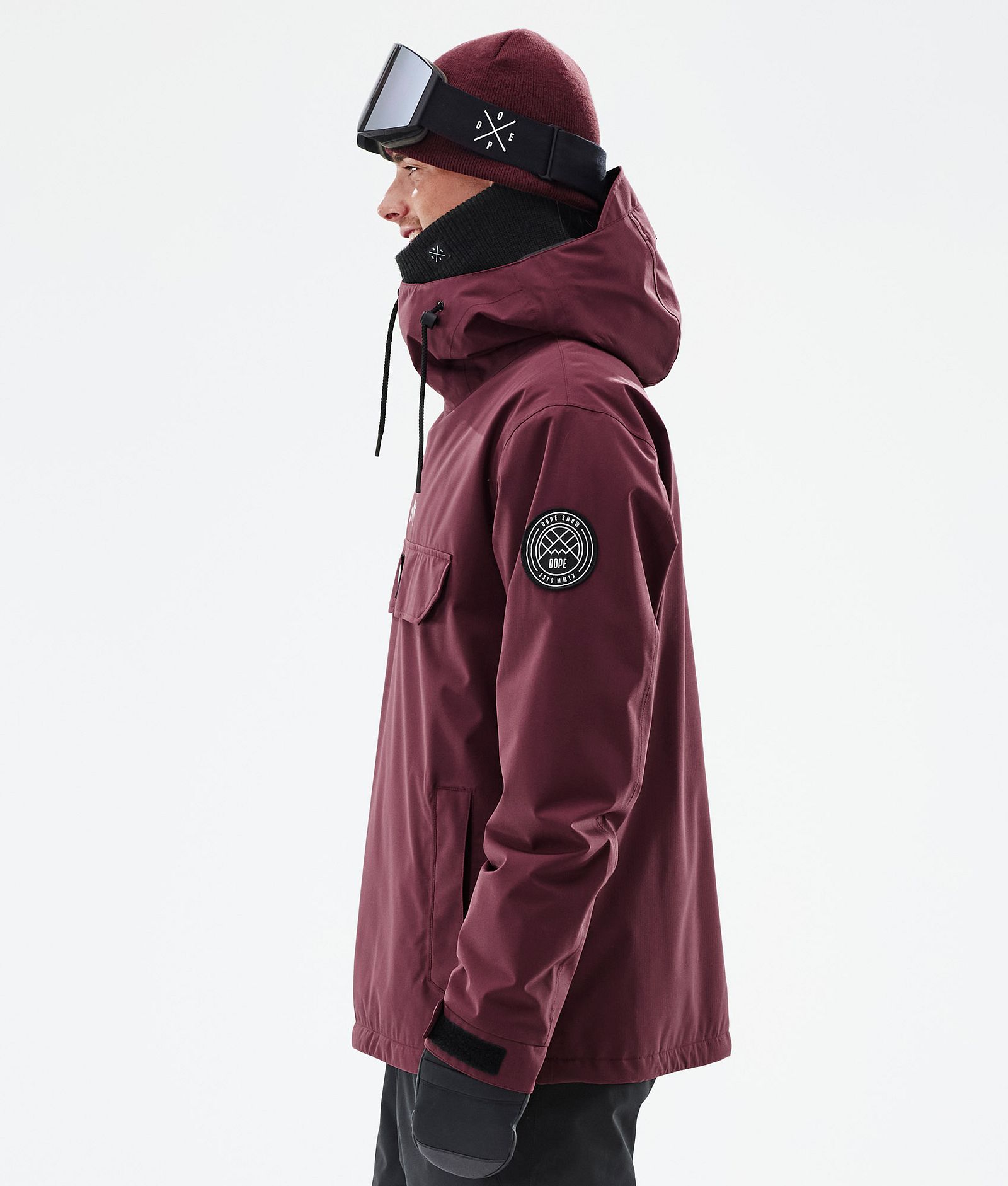 Dope Blizzard Snowboardjacka Herr Burgundy, Bild 6 av 9