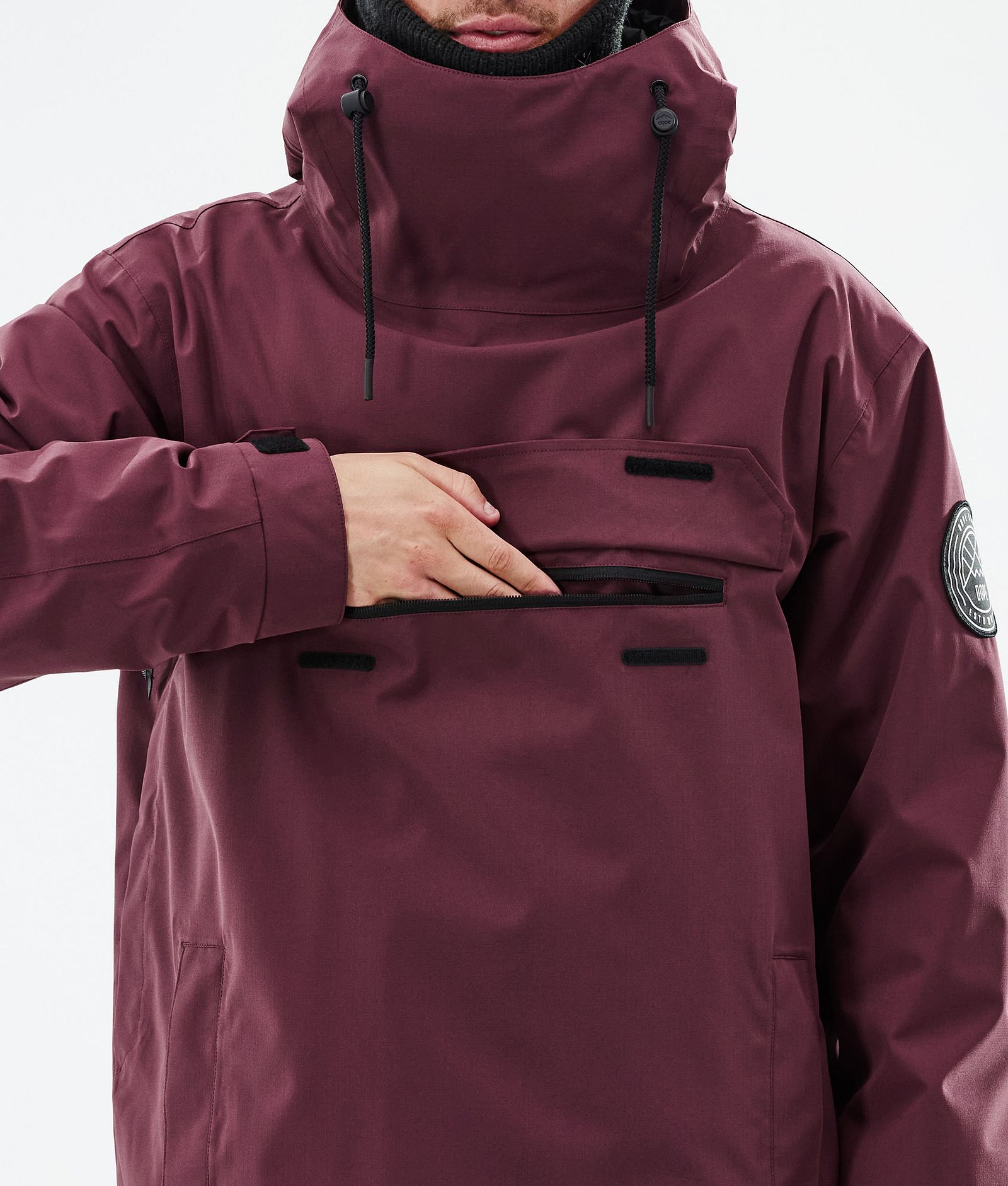 Dope Blizzard Snowboardjacka Herr Burgundy, Bild 8 av 9