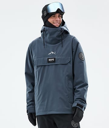 Dope Blizzard Snowboardjacka Man Metal Blue