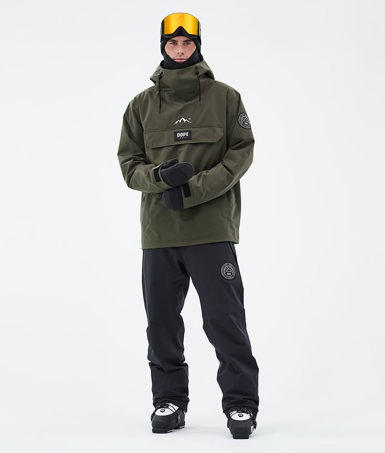 Dope Blizzard Skidjacka Herr Olive Green, Bild 2 av 8