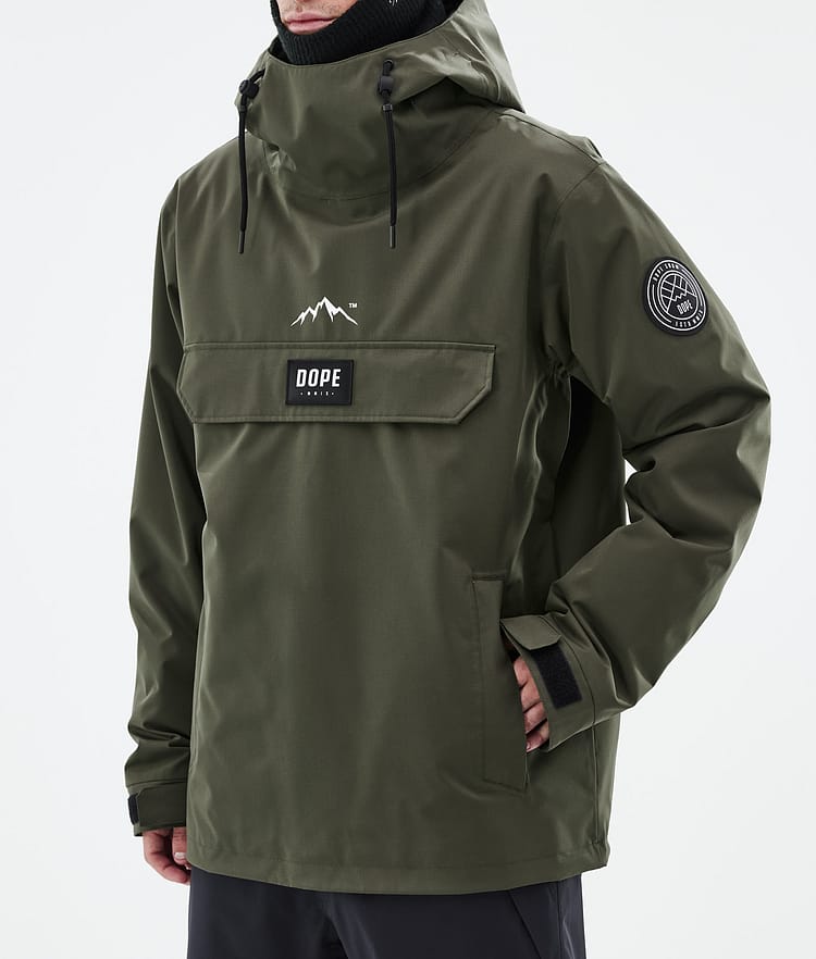 Dope Blizzard Skidjacka Herr Olive Green, Bild 7 av 8